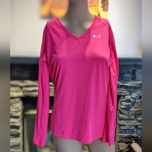 Under Armour heat gear semi-fitted long sleeve shirt